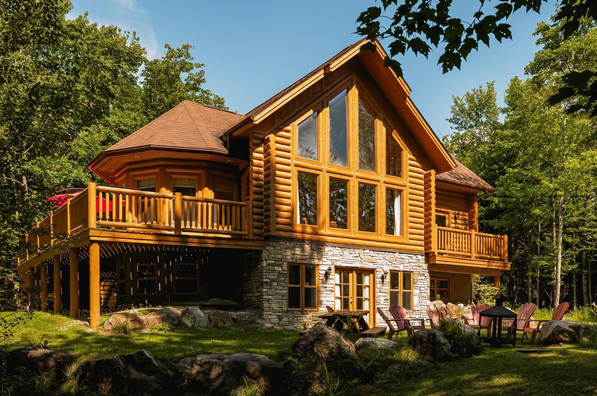 Fiddler Lake Resort Chalet 76 Deer Mille-Isles ภายนอก รูปภาพ